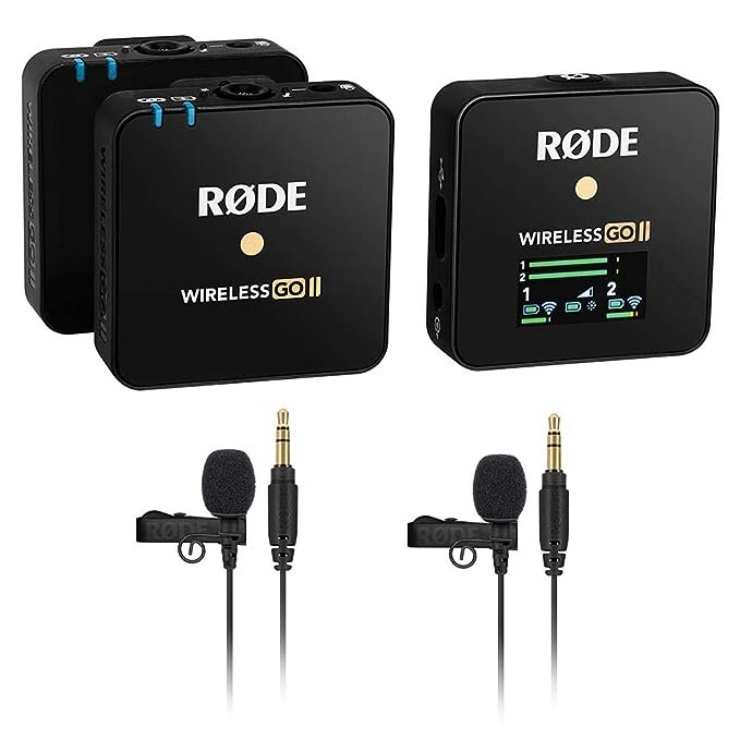 Rode Wireless Go II Dual Lavalier Microphone